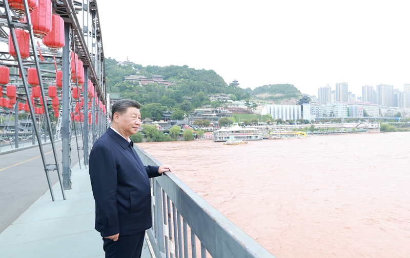 习近平在甘肃考察时强调深化改革勇于创新苦干实干富民兴陇奋力谱写中国式现代化甘肃篇章途中在陕西宝鸡考察蔡奇陪同考察「相关图片」 习近平在甘肃考察时强调深化改革勇于创新苦干实干富民兴陇奋力谱写中国式现代化甘肃篇章途中在陕西宝鸡考察蔡奇陪同考察「相关图片」